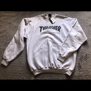 NEW WITH TAGS Thrasher crewneck sweater